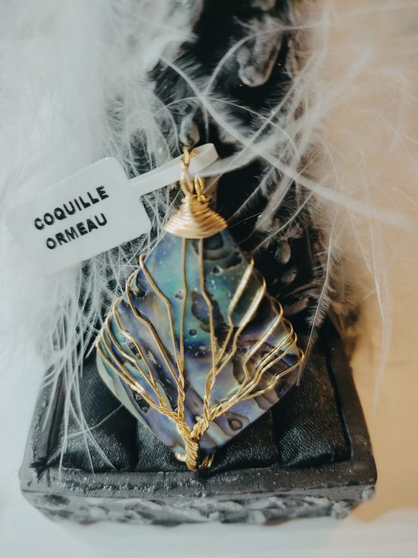 pendentif en ormeau