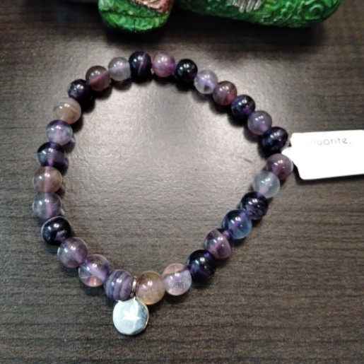 bracelet en fluorite