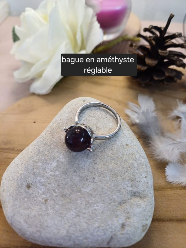 Bague en améthyste Bague en améthyste