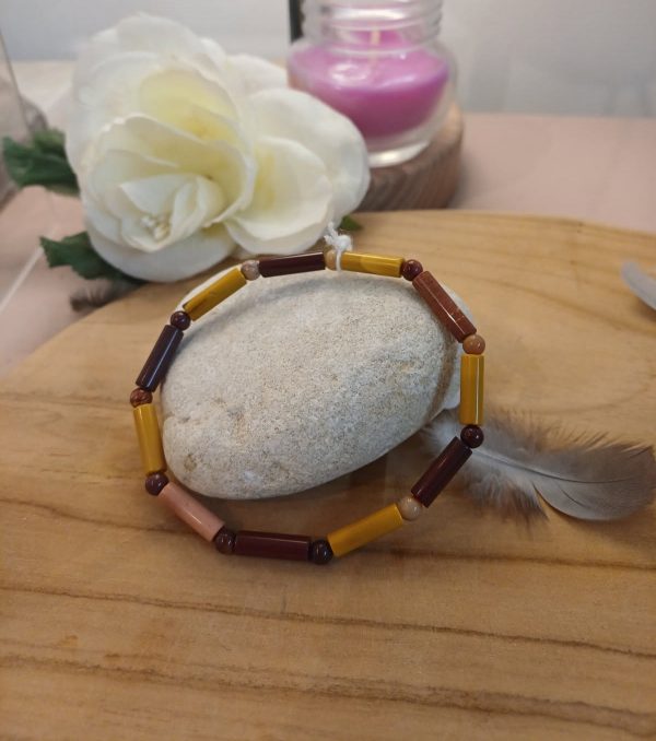 bracelet jaspe mokaite