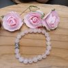 bracelet quartz rose bouddha