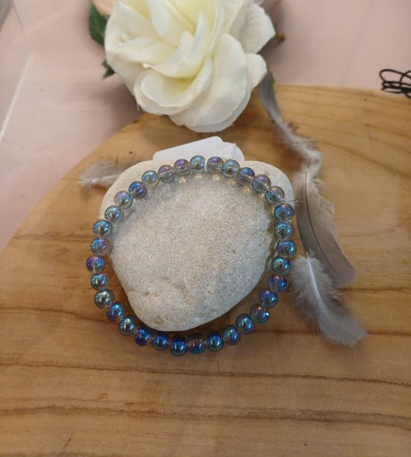 Bracelet Quartz aqua aura