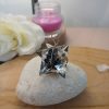pendentif Merkaba or et tourmaline