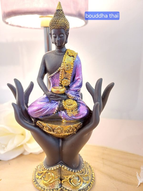 Bouddha Thaï sur mains Bouddha Thaï sur mains