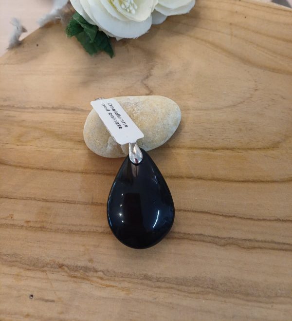 Pendentif Obsidienne œil céleste