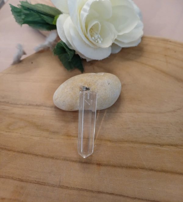 Pendentif cristal de roche