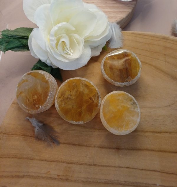 Pierre en Quartz Jaune