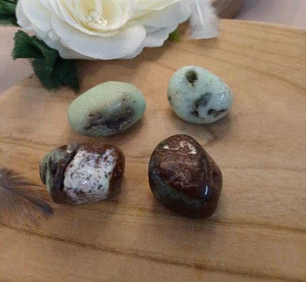 Pierre naturelle Chrysoprase