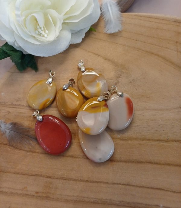 Pendentif Jaspe mokaite Pendentif Jaspe mokaite