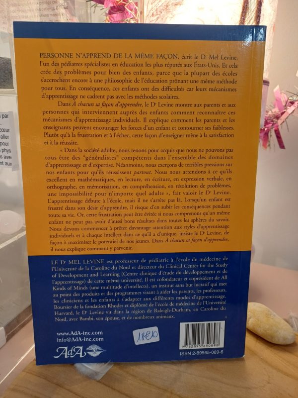 À chacun sa façon d’apprendre