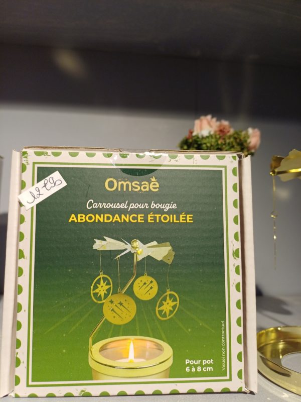 Carrousel pour bougie Omsaé