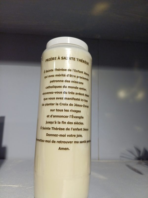 Bougie Sainte Thérèse