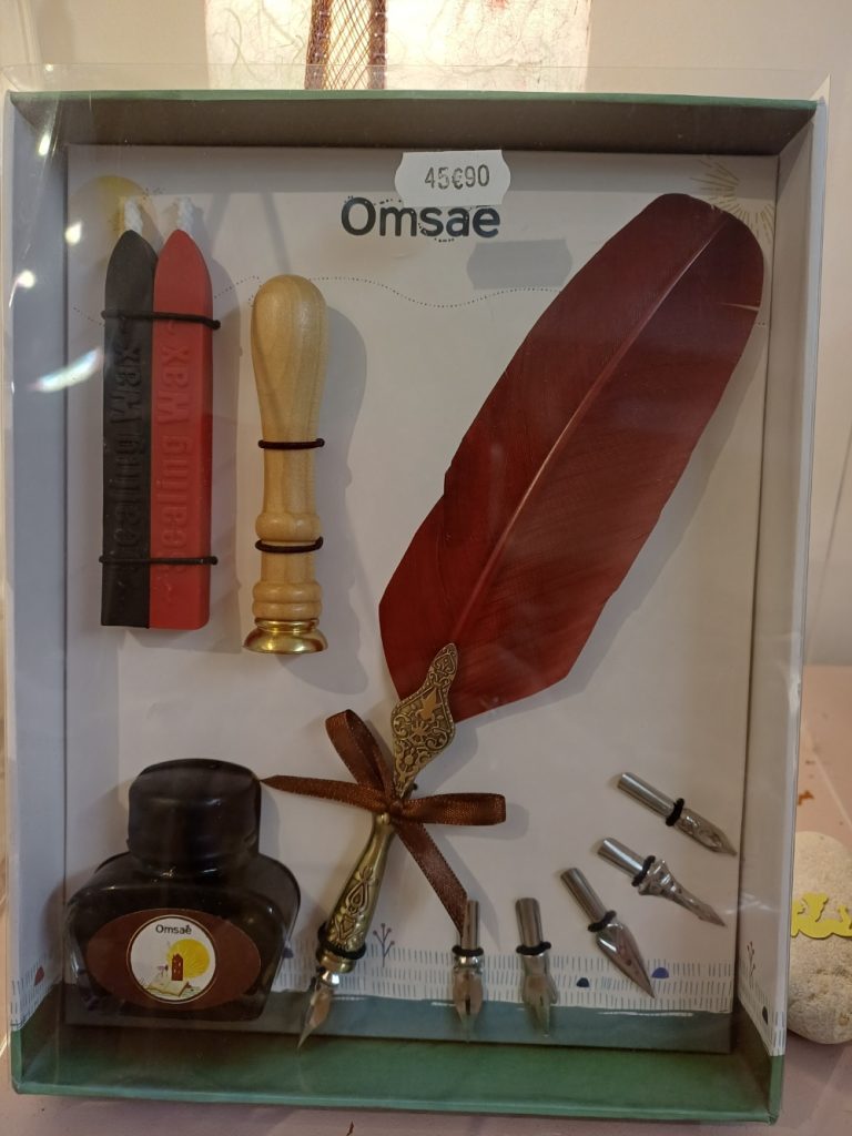 Coffret de calligraphie
