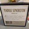 Pendule séphoroton en hématite