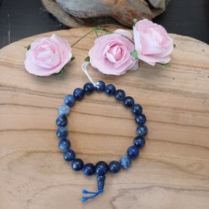 Bracelet mala en Sodalite