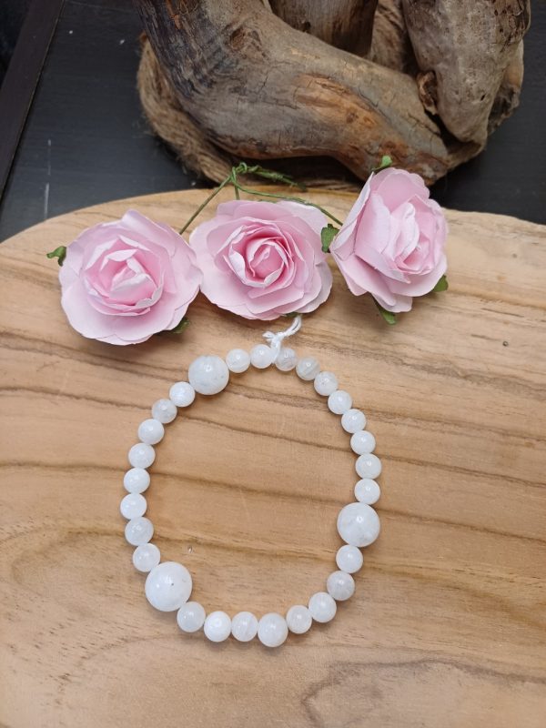 Bracelet en Pierre de lune