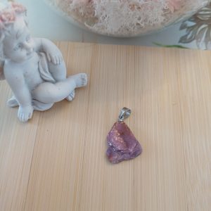 Pendentif en Rubis brut