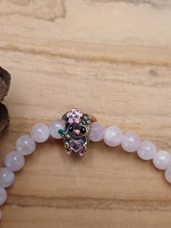 Bracelet Kunzite Charm