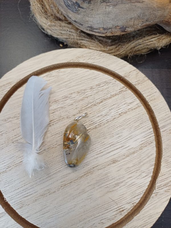 Pendentif Cristal Rutile